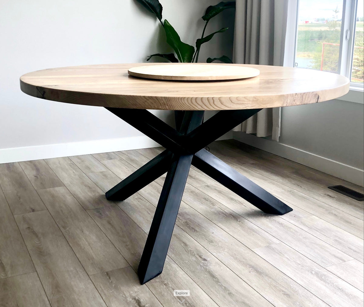 Ash Round Dining Table