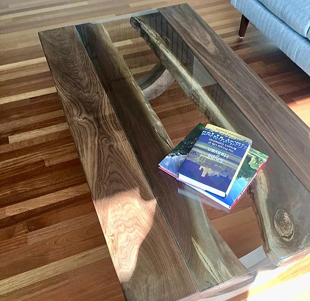 Gades Black Walnut Coffee Table | CUNA Furniture Makers | Custom Furniture