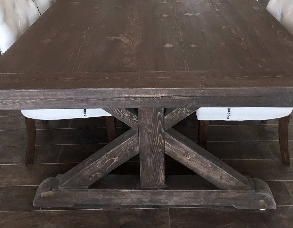Farmhouse Dining Table  | Cuna Furniture Makers | Custom Furniture