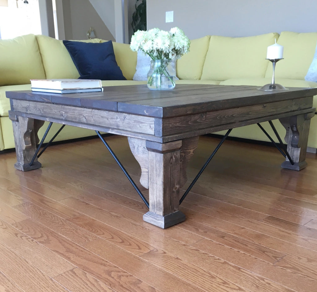 Gaudi Rustic Modern Coffee Table | CUNA Furniture Makers