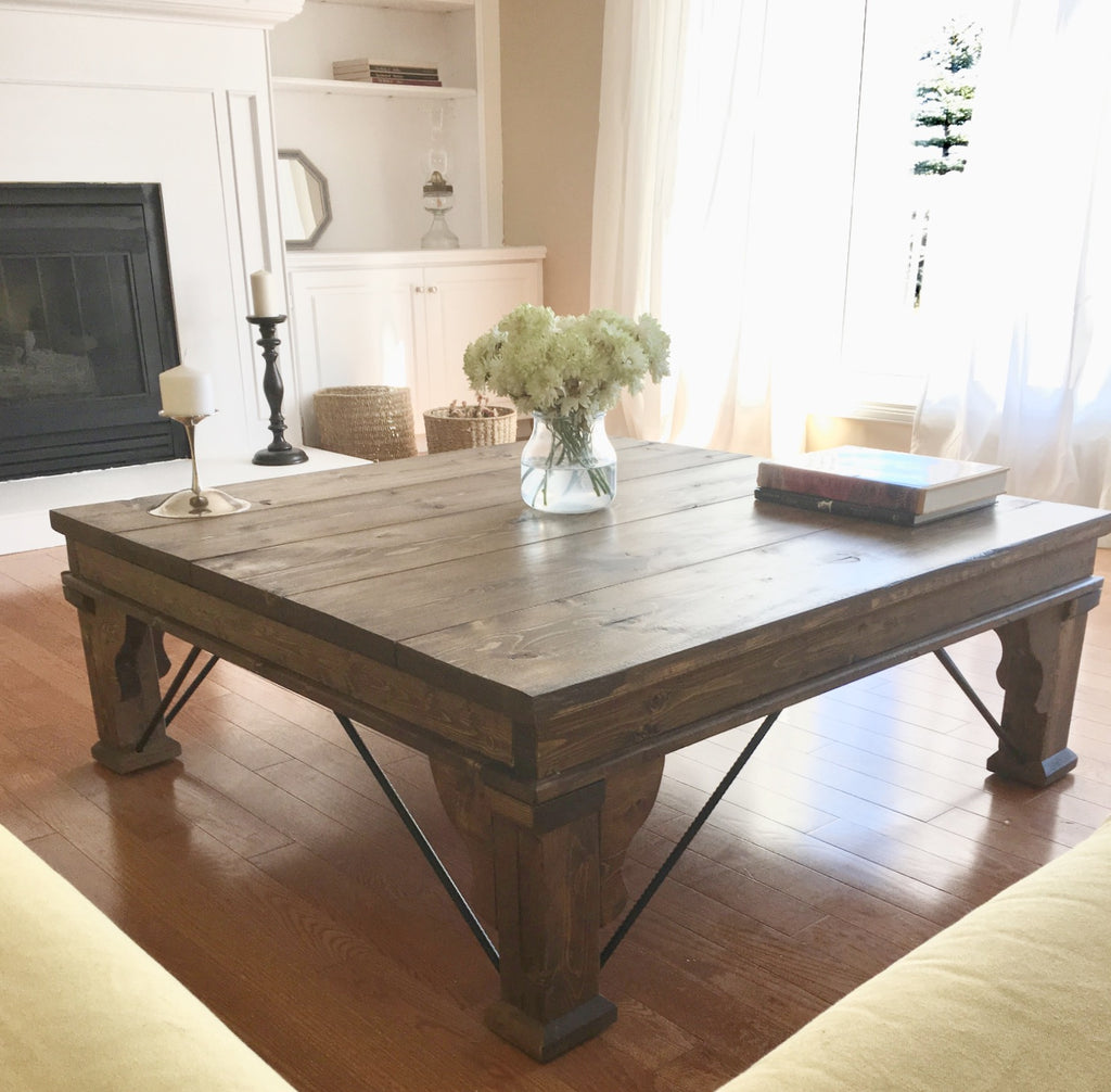 Gaudi Rustic Modern Coffee Table | CUNA Furniture Makers