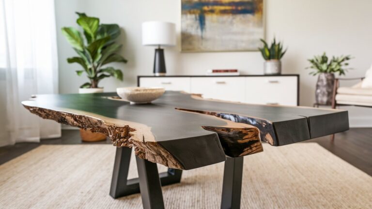 Black Epoxy Live Edge Tables: 2025 Complete Guide & Prices